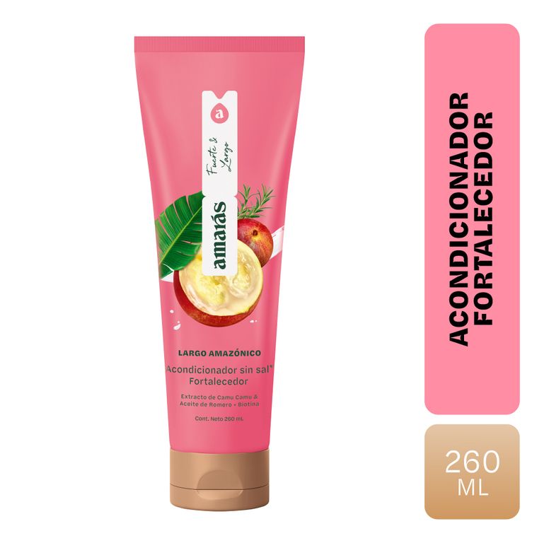Acondicionador Amarás Largo Amazónico Envase 260 mL