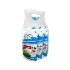 VIGOR - Leche UHT Vigor Pack 3 Bolsas 800 mL