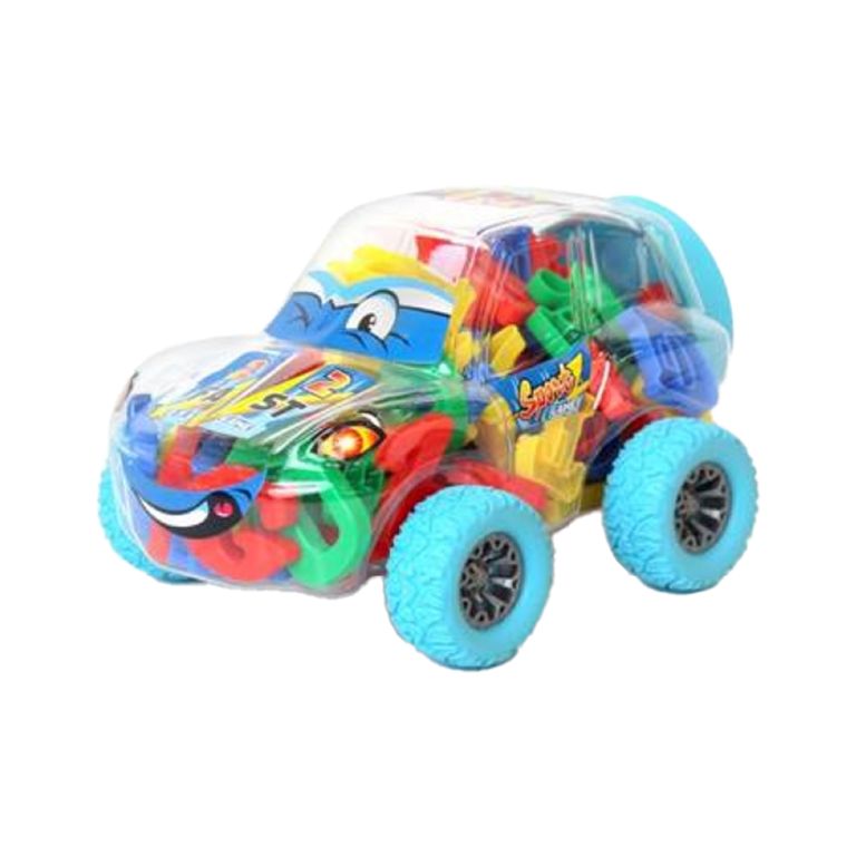 Carro de Bloques Alfabeto 78 Pzas