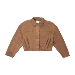 REDWOOD - Casaca Efecto Gamuza Mujer Redwood
