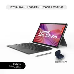 LENOVO - Tablet Lenovo Idea Tab Pro MediaTek Dimensity 8300  8GB RAM  256GB 12.7" 3K 144HZ