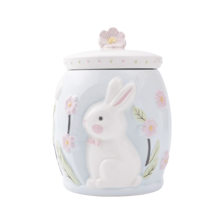 Canister Casa Joven Celeste Funny Bunny 800 mL