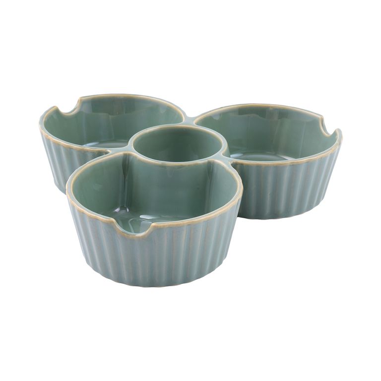 Bowls Piqueo 22cm Verde Mallorca