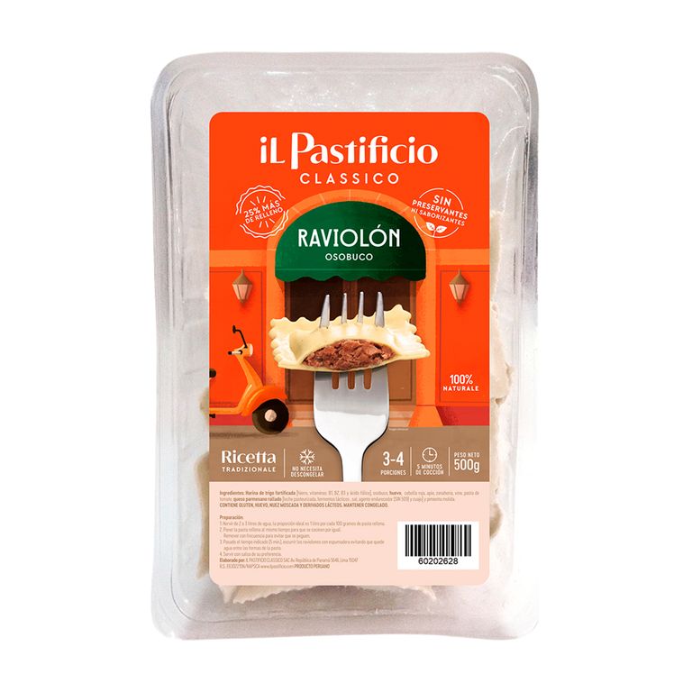 Raviolon Osobuco Il Pastificio Empaque 500 g