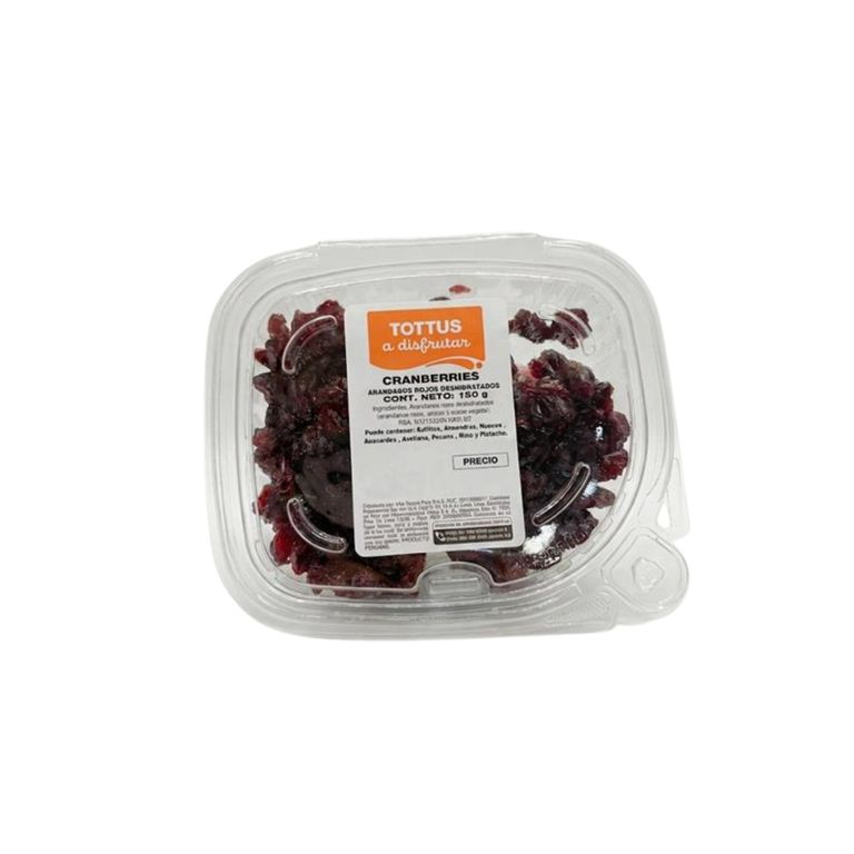 Cranberry Tottus Envase 150 g