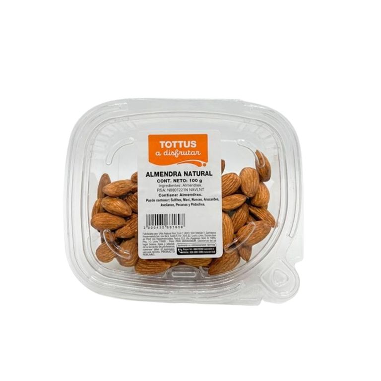 Almendras Tottus Envase 100 g