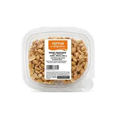 TOTTUS - Maní Tostado Tottus Envase 200 g