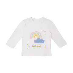 REDWOOD - Polo Estampado Manga Larga Bebe Niña Redwood
