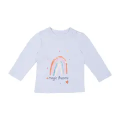 REDWOOD - Polo Estampado Manga Larga Bebe Niña Redwood