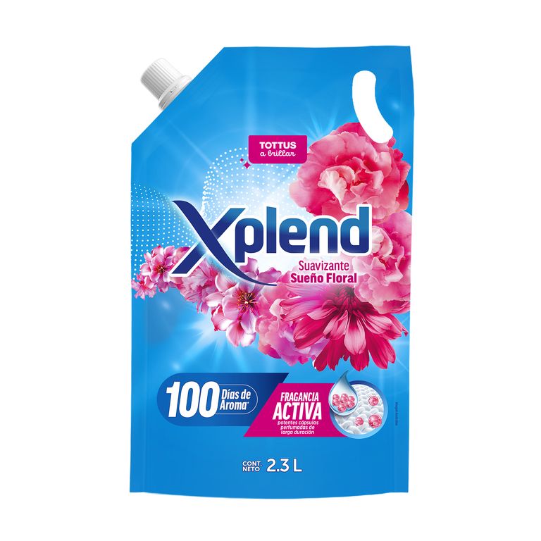 Suavizante Xplend Sueño Floral Doypack 2.3 L