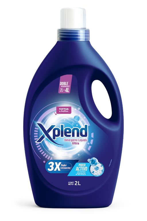 Detergente Líquido Xplend Ultra Botella 2 L