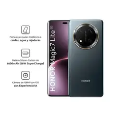 HONOR - Smartphone Honor Magic 7 Lite 8Gb+256Gb Titanium Bl