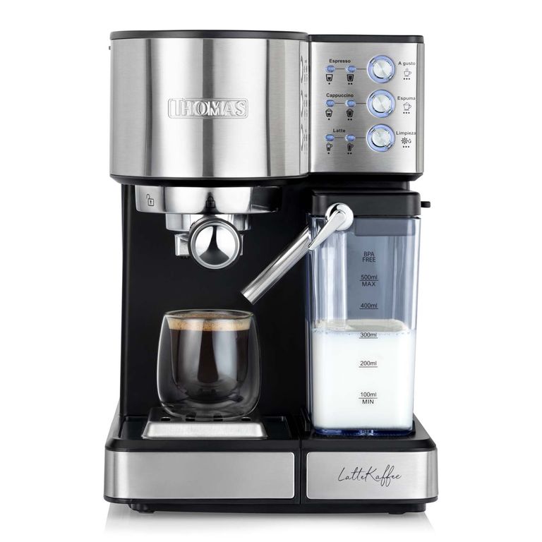Cafetera Eléctrica Thomas Manual Lattekaffe Espresso 1350W