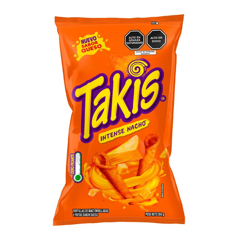 Takis Intense Nacho Bolsa 200 g