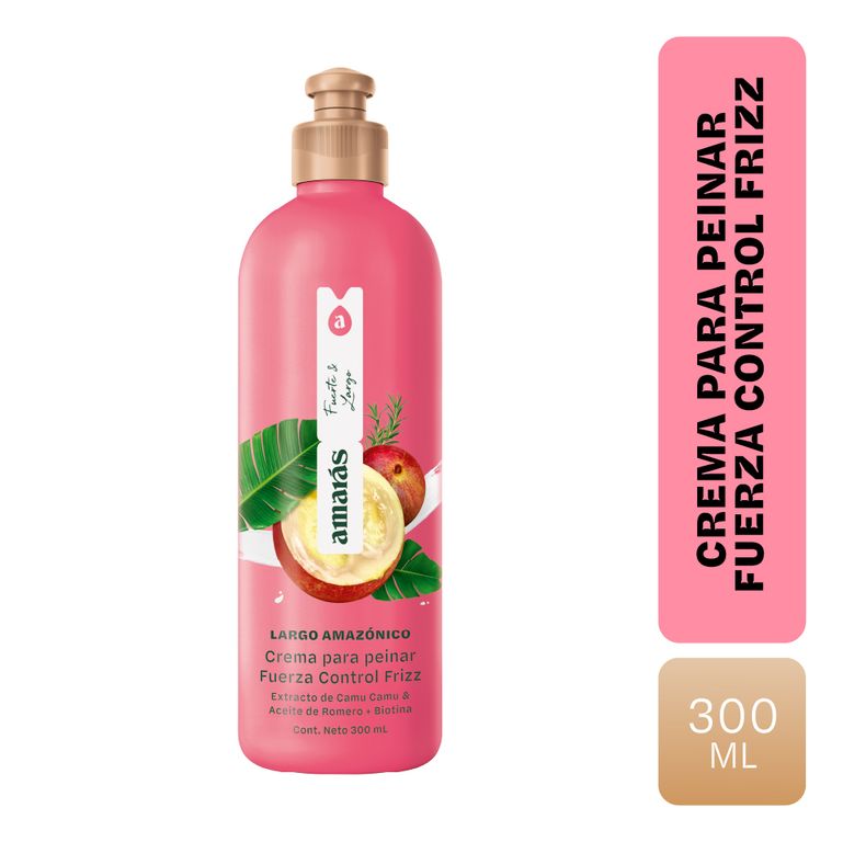 Crema para peinar Amarás Largo Amazónico Envase 300 mL