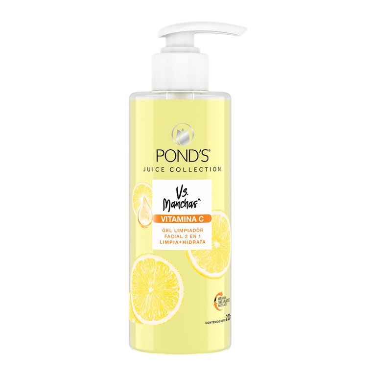 Gel Limpiador Facial Ponds VS Manchas Envase 200 mL