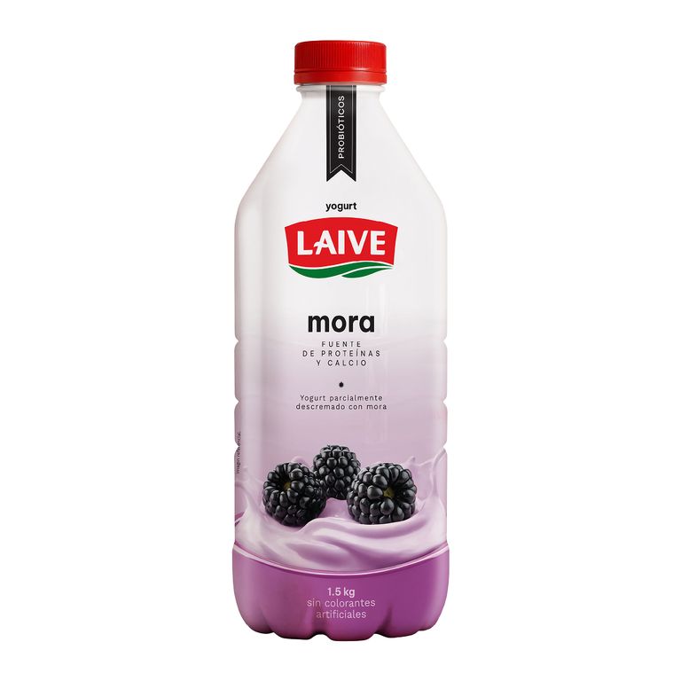 Yogurt Laive Mora Botella 1.5 Kg