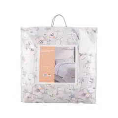 CASA JOVEN - Edredón Ema Sherpa Est Beige 2Plz