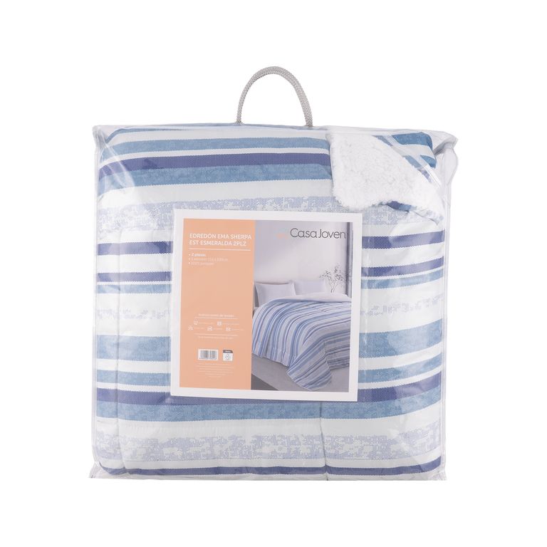 EDREDON EMA SHERPA EST ESMERALDA 2PLZ