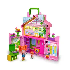 PINYPON - Pinypon Casa Portátil Amoblada y Accesorios