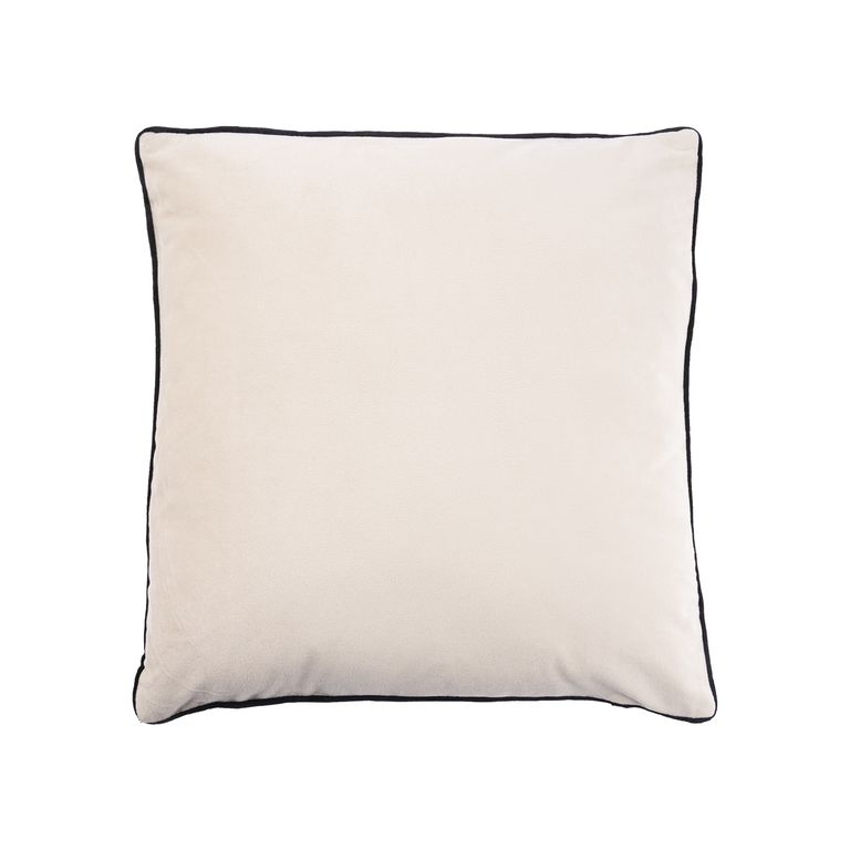 COJIN DECO VELVET 45X45 BEIGE