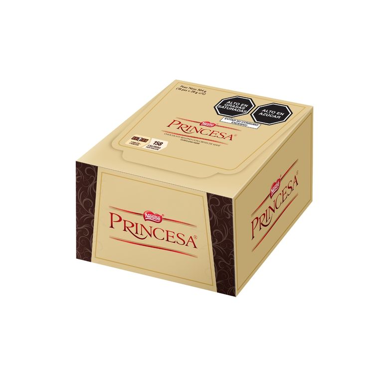 Chocolate Princesa Barra Pack 18 Und