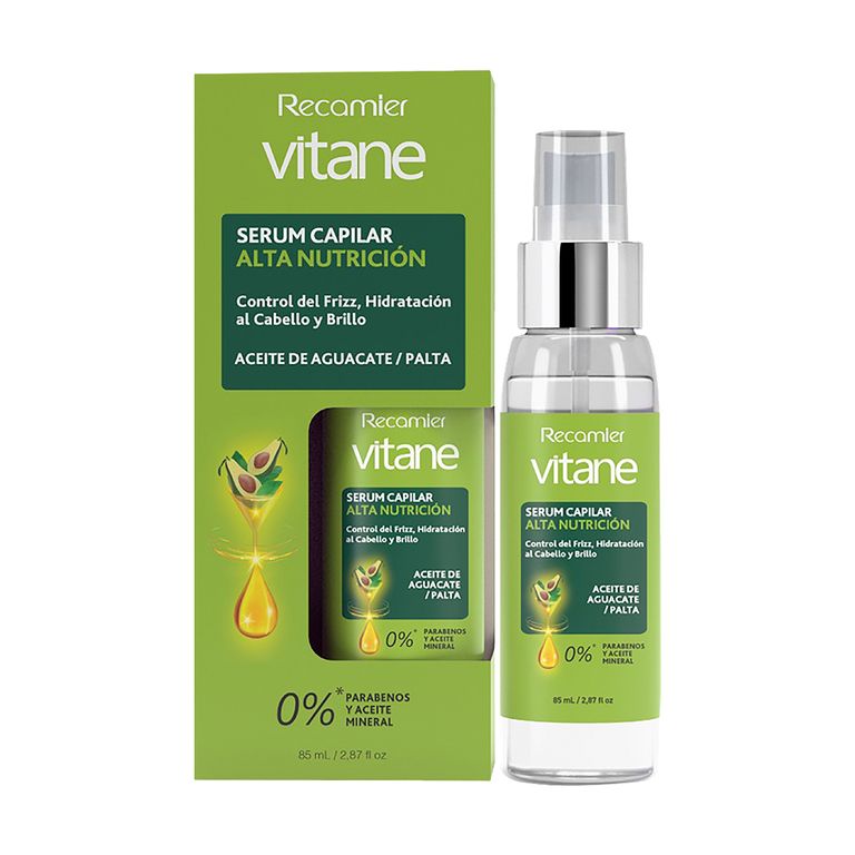 Sérum Capilar Vitane Alta Nutrición Envase 85 mL