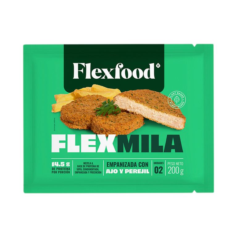 Milanesa Vegana Flexfood Doypack 200 g
