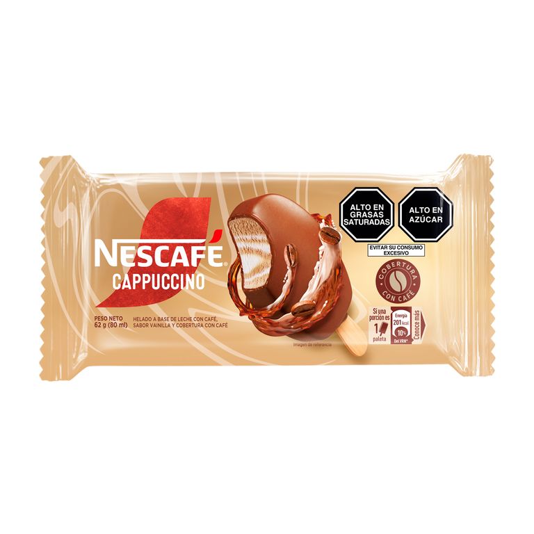 Helado en Paleta Donofrio Nescafé Cappuccino