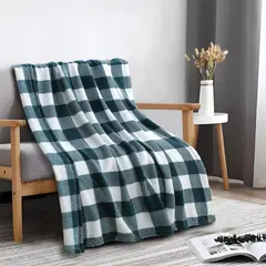 CASA JOVEN - Manta Coral Rollo Cuadros Surtido