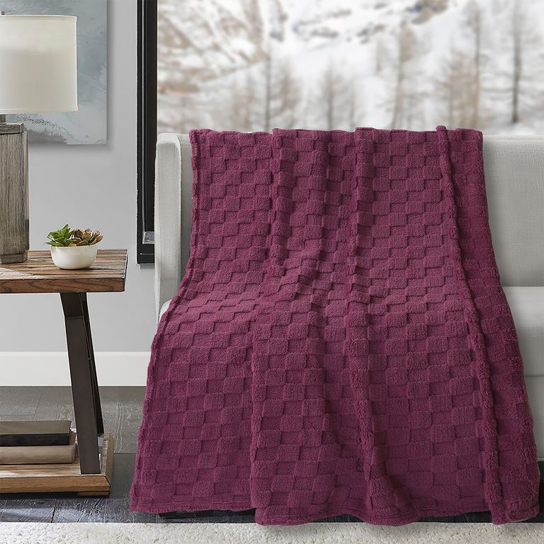 MANTA JQ SHERPA CUBOS MID BERRY