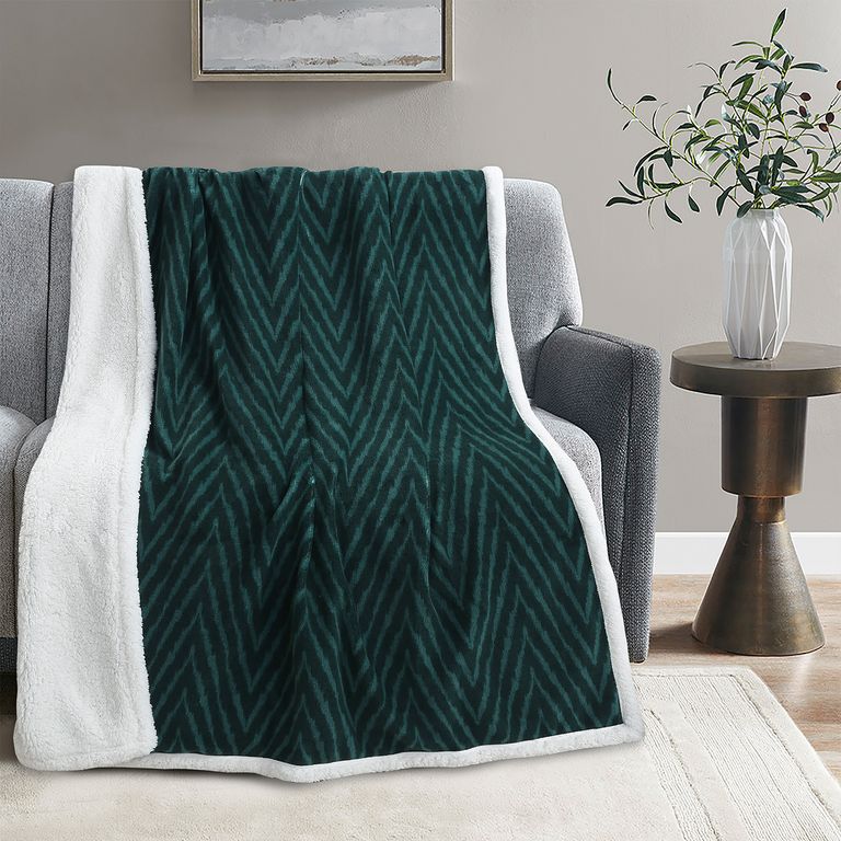 MANTA CORAL SHERPA ROLLO PRINT SURT