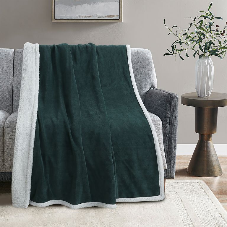 MANTA CORAL SHERPA ROLLO SOLIDO SURT