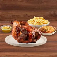 TOTTUS - Pollo Rostizado Tottus + Papas + Arroz Oriental 400 g + Ají