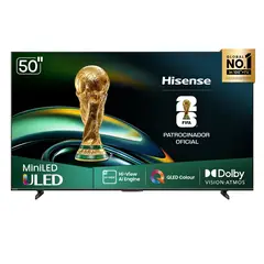 HISENSE - Televisor Hisense 50'' ULED Miniled UHD 4K