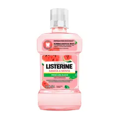 LISTERINE - Enjuage Bucal Listerine Sandía Sin Alcohol Botella 500 mL