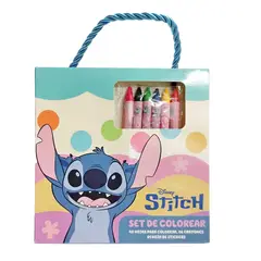 ARTESCO - Set de Colorear Stitch + Crayones x 6 Unidades
