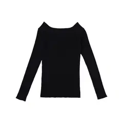 REDWOOD - Polo Tejido Off Shoulder Mujer Redwood