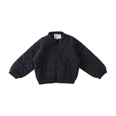 REDWOOD - Casaca Quilted Corazones Bomber Niña Redwood