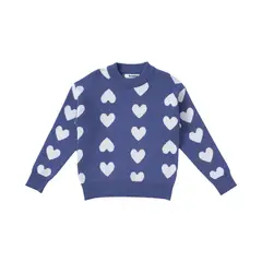 REDWOOD - Chompa Jacquard Niña Redwood