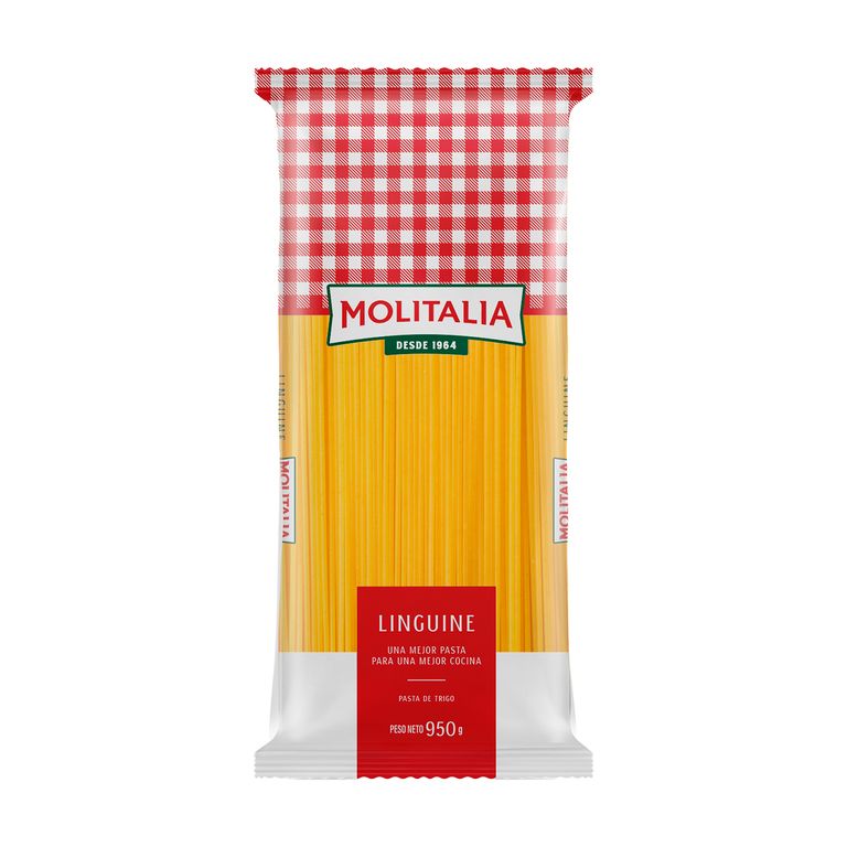 Fideo Molitalia Linguine Bolsa 950 g