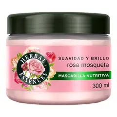 HERBAL ESSENCES - Mascarilla Capilar Herbal Essences Rosa Mosqueta Envase 300 mL