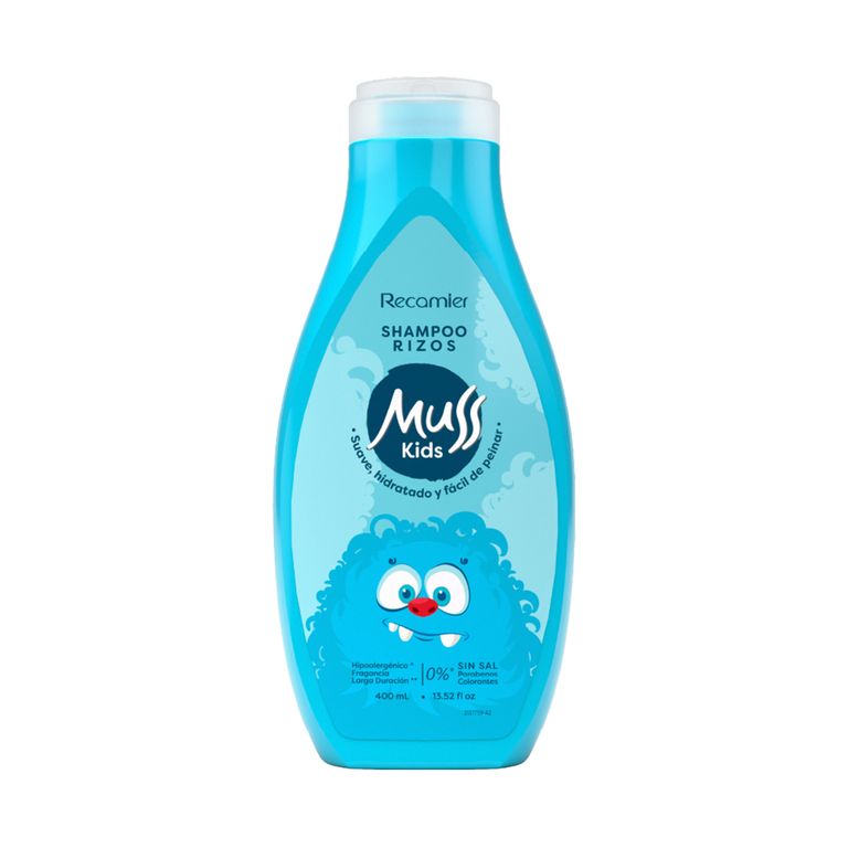Shampoo Muss Kids Rizos Envase 400 mL