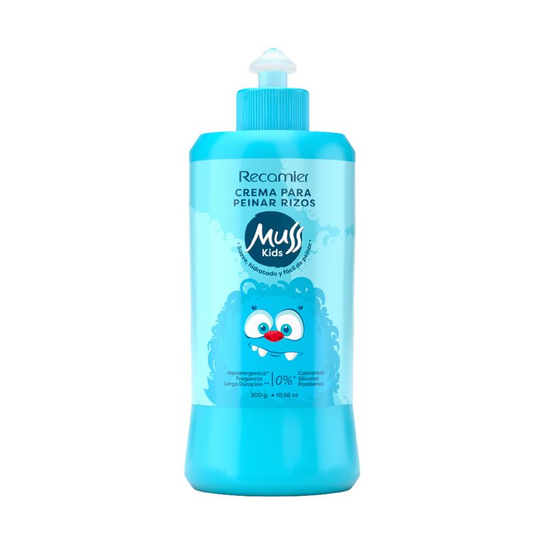 Crema para Peinar Muss Kids Rizos Envase 300 mL