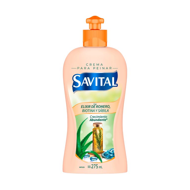 Crema para Peinar Savital Elixir Envase 275 mL
