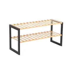 CASA JOVEN - Zapatera 2 Niveles Bamboo