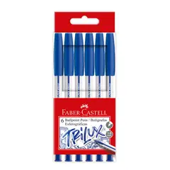 undefined - Bolígrafo Trilux 032 Azul Estuche 6 Und
