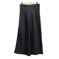 REDWOOD - Falda Midi Satinada Mujer Redwood