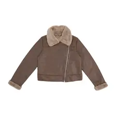 REDWOOD - Casaca Peluda Bonded Mujer Redwood