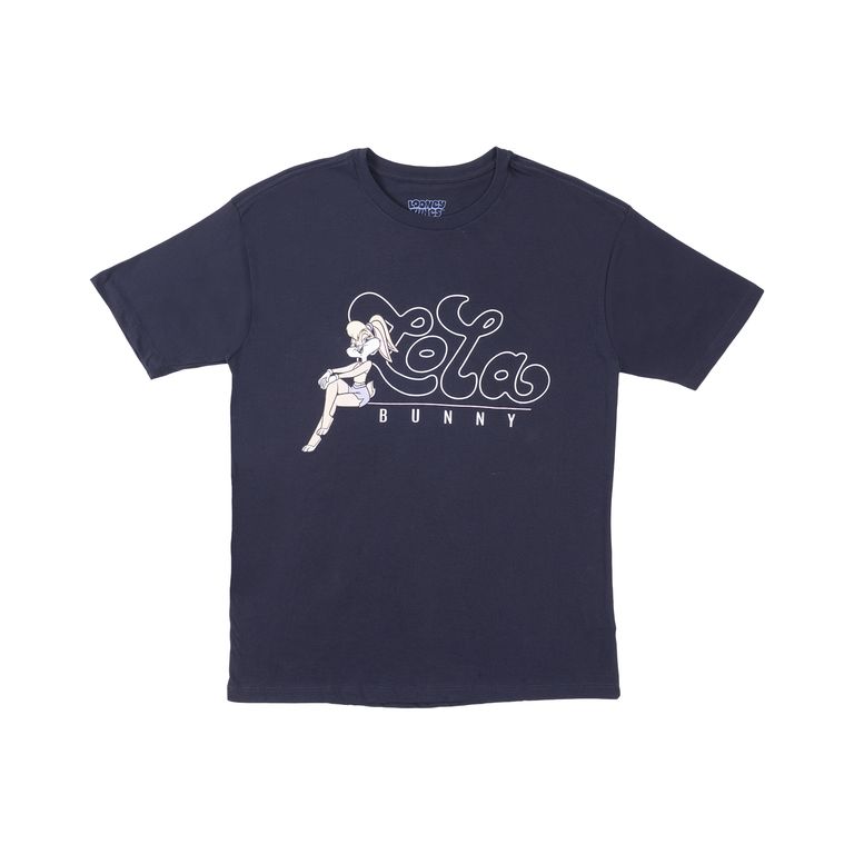 Polo Manga Corta Oversize Mujer Lola Bunny